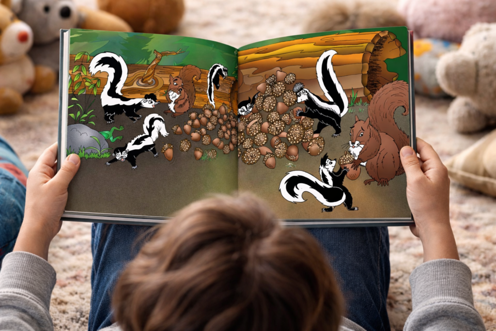 Abigail Skunk Book reading